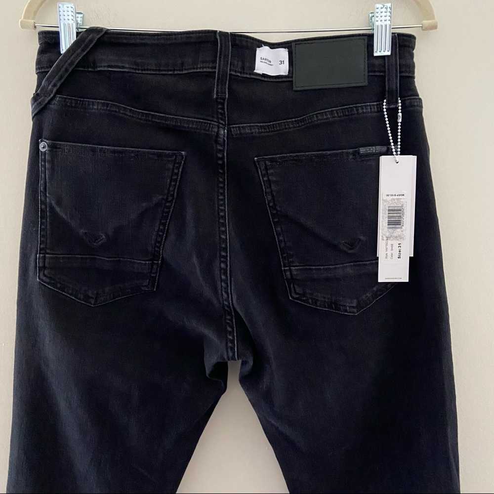 HUDSON Jeans Men’s Sartor Relaxed Skinny Jeans - Picture 8 of 11